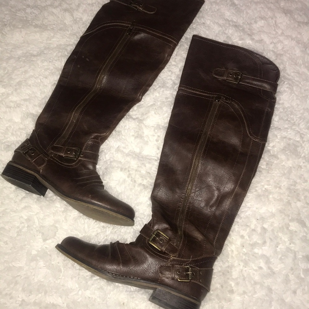 G by Guess Over the Knee Boots